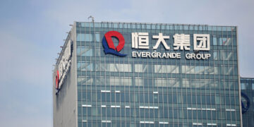 Las acciones de Evergrande caen hasta un 87%