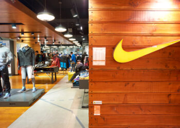 Las acciones de Nike se hunden