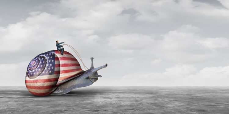 PIB de Estados Unidos crece a un ritmo más lento de lo esperado