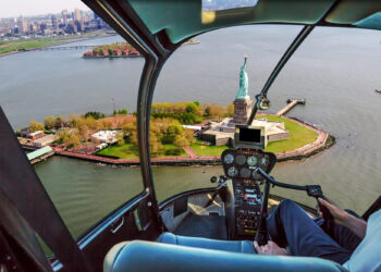 Hoteles de lujo en Nueva York ofrecen traslados gratuitos en helicóptero al aeropuerto