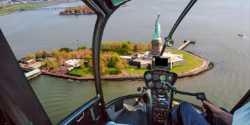 Hoteles de lujo en Nueva York ofrecen traslados gratuitos en helicóptero al aeropuerto