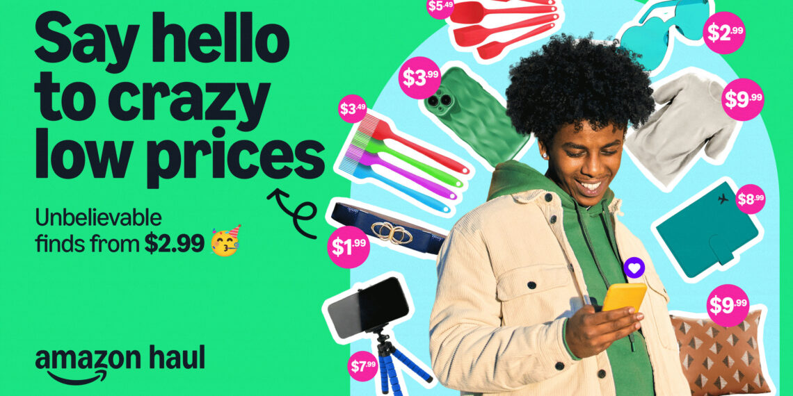 Amazon lanza “Amazon Haul” para competir con Temu y Shein: todo por menos de $20
