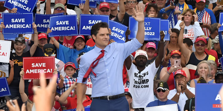 Trump elige a Matt gaetz como Fiscal General y define otras posiciones clave de su gobierno