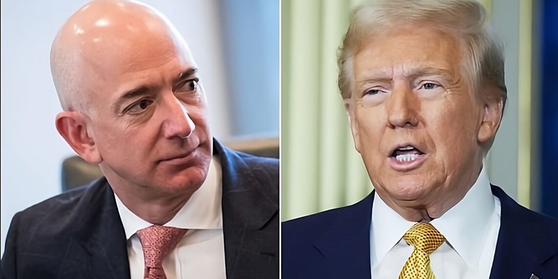 Trump y Jeff Bezos se reunirán para discutir políticas económicas y reducción de regulaciones