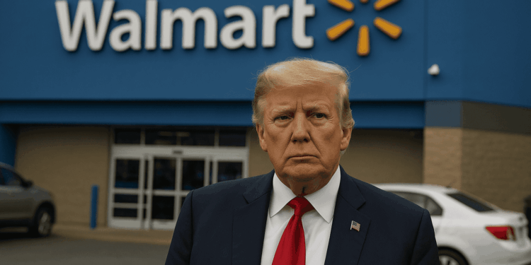 ¡Trump estalla contra Walmart y exige que “se traguen los aranceles” sin subir precios!