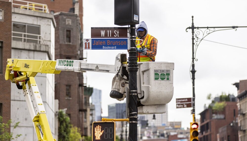 El alcalde de Nueva York nombra las calles de la ciudad en honor a los jugadores de los NY Knicks