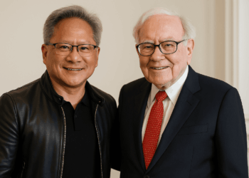 Jensen Huang lleva a cabo venta millonaria de acciones y su fortuna iguala a la de Warren Buffett