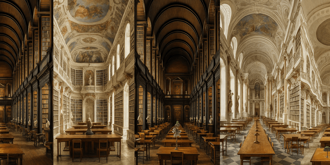 Estas bibliotecas parecen sacadas de un sueño: Así luce el nuevo ranking global
