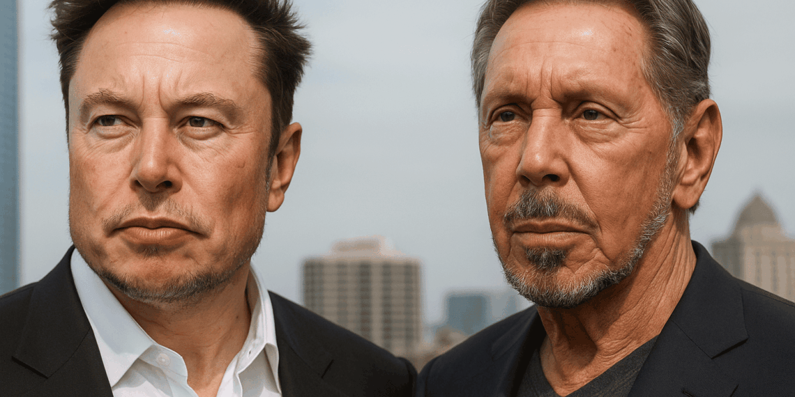 El hombre más rico del planeta: Elon Musk y Larry Ellison compiten por el trono