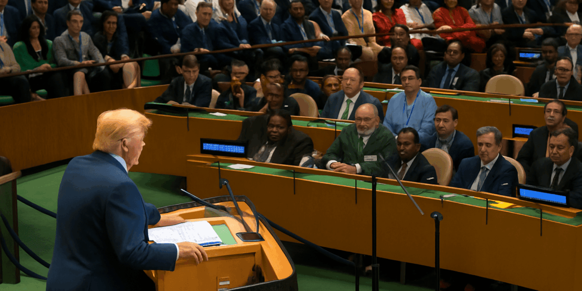 Trump en la ONU: “Occidente se está muriendo por inmigración y energía verde”