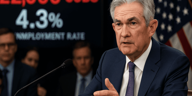 EE. UU. apenas crea 22,000 empleos y la FED se prepara para actuar