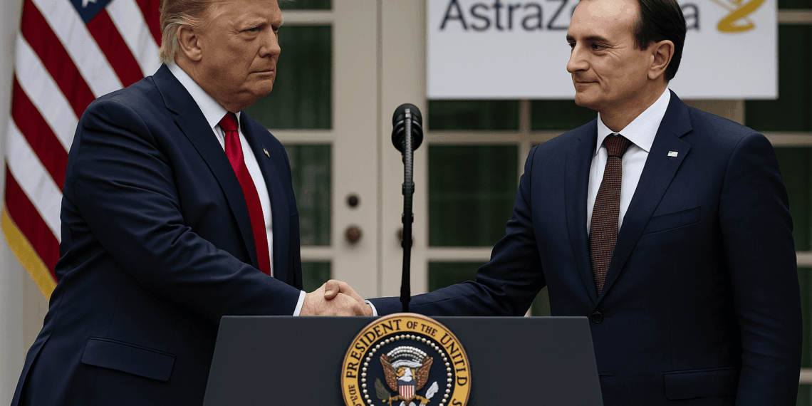 Trump logra pacto con AstraZeneca para bajar precios de medicamentos en EE. UU.