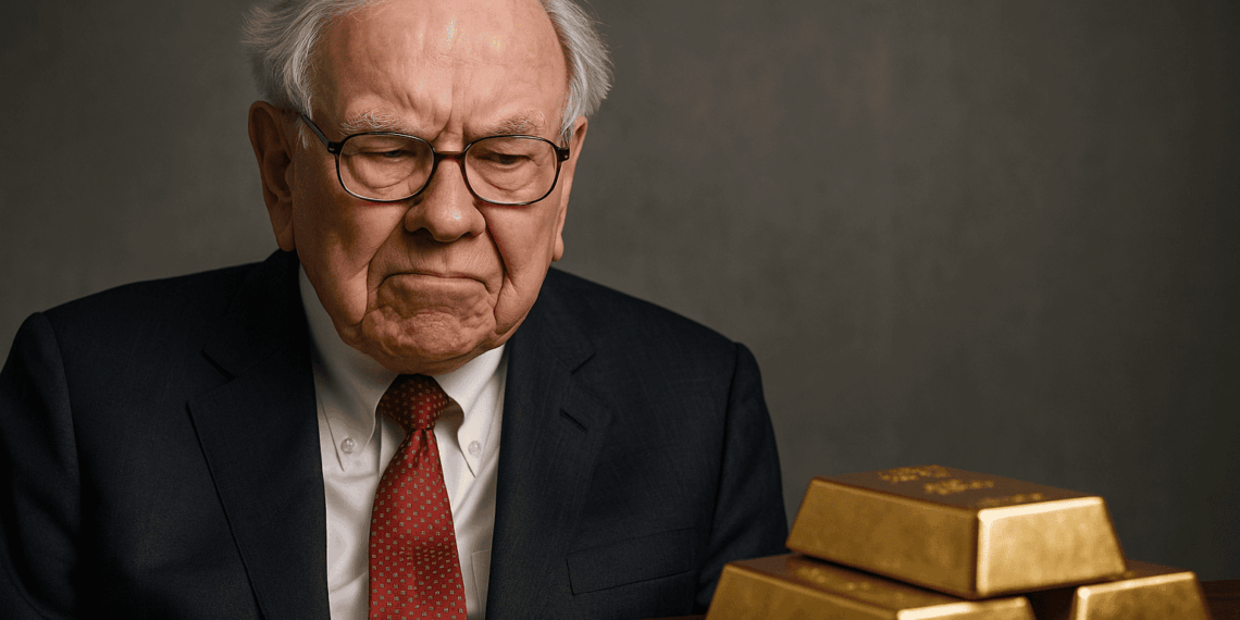 El oro brilla… pero Warren Buffett no se deja deslumbrar: ¿Cómo invertir sin dejarse llevar por el brillo?