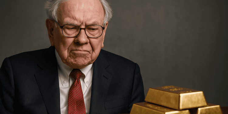 El oro brilla… pero Warren Buffett no se deja deslumbrar: ¿Cómo invertir sin dejarse llevar por el brillo?