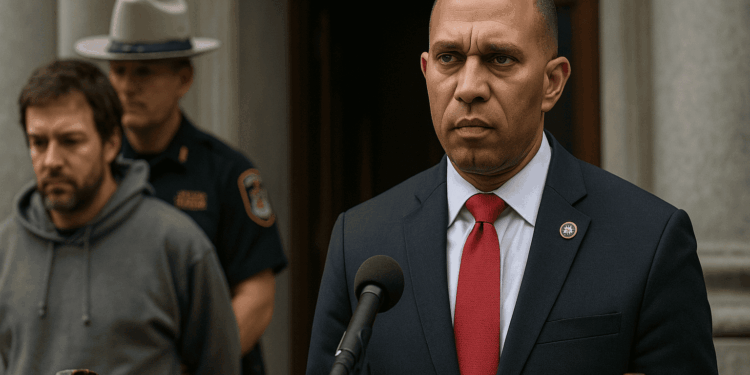 Hombre indultado por Donald Trump tras el 6 de enero es arrestado por amenazar con matar al líder demócrata