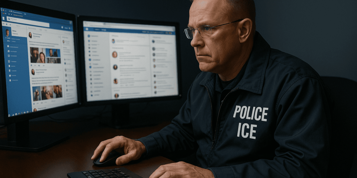 El ICE lleva su cacería migratoria al mundo digital con vigilancia masiva en redes sociales