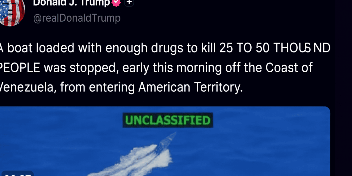 Nuevo ataque de EE. UU. en el Caribe desata tensión con Venezuela