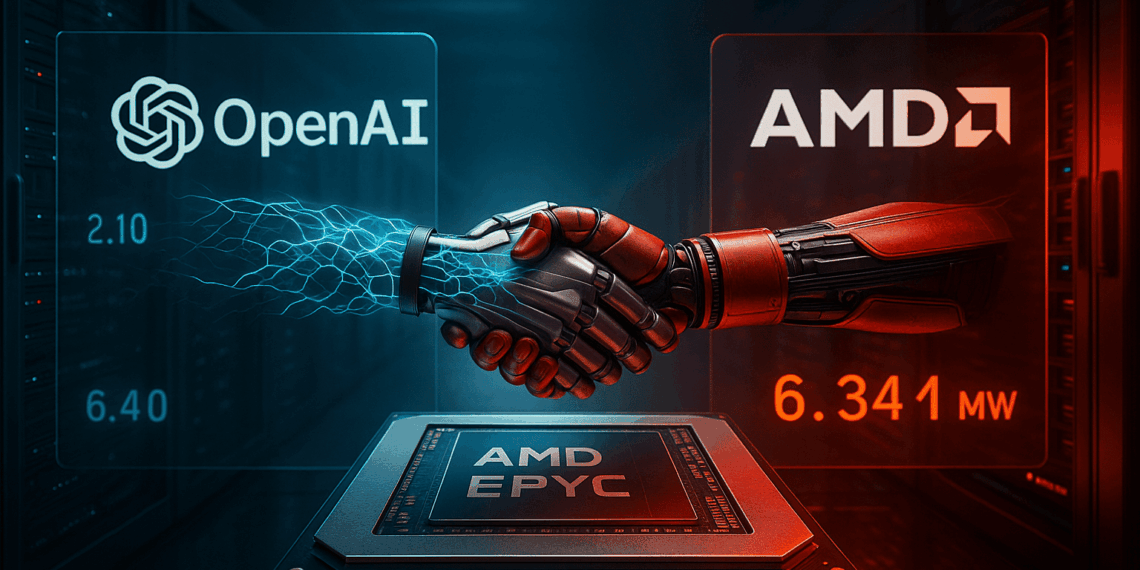 Jensen Huang se sorprende: AMD acuerda entregar a OpenAI el 10% de la compañía