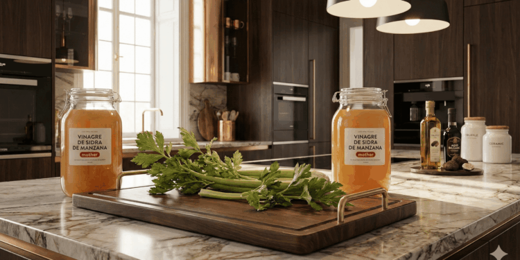 El apio y el vinagre de sidra de manzana pueden apoyar la salud sin prometer milagros