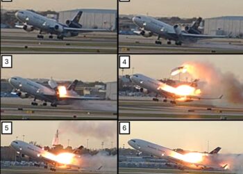 Accidente del MD-11 de UPS: Grietas ocultas y motores desprendidos