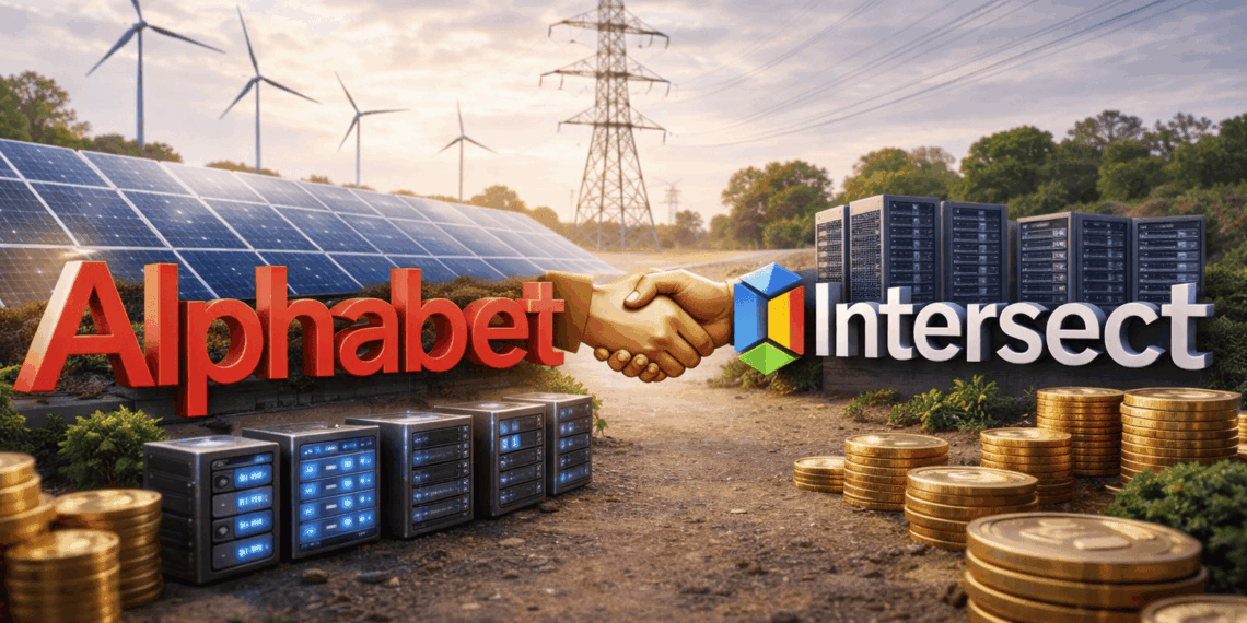 Alphabet apuesta fuerte por la energía y los datos con compra millonaria de Intersect