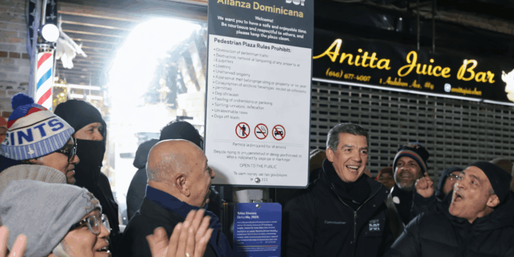 Se estrena la Plaza Alianza Dominicana como homenaje a décadas de liderazgo comunitario en NYC
