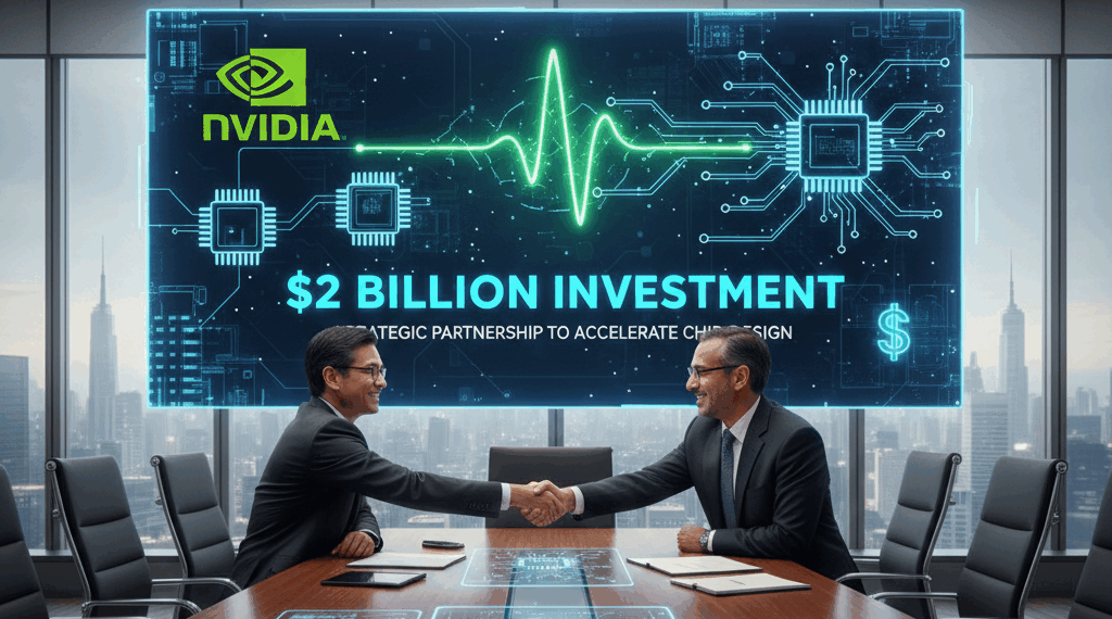 Nvidia irrumpe con una apuesta de $2,000 millones para fortalecer a Synopsys