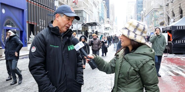 Calles abiertas: Manhattan peatonal para celebrar la Navidad