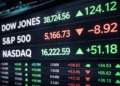S&P 500 cierra a la baja tras resultados de Nvidia: El Dow logra terminar en terreno positivo