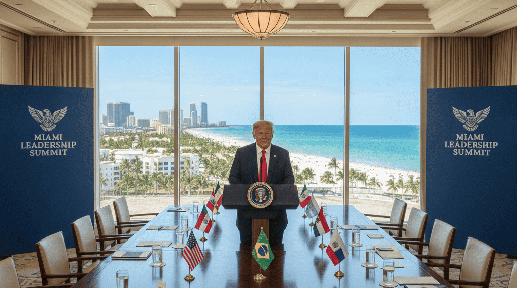 Trump realizará cumbre con presidentes latinoamericanos en Miami: ¿Quiénes fueron invitados?
