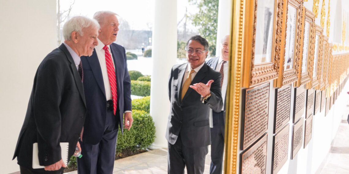 Petro da su primera entrevista tras reunión con Trump: “Me sirvieron un rico tinto colombiano”