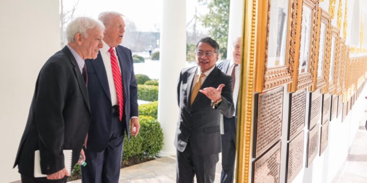 Petro da su primera entrevista tras reunión con Trump: “Me sirvieron un rico tinto colombiano”