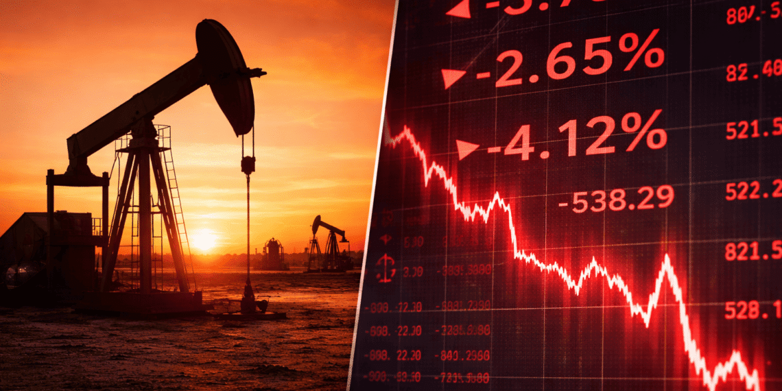 Primer cierre del mercado durante el conflicto en medio oriente: Petróleo se dispara y Dow a la baja
