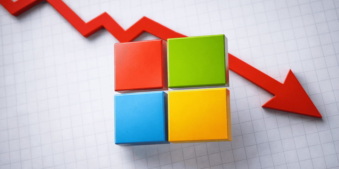 Microsoft obtuvo sus peores resultados trimestrales desde 2008 ante el escepticismo por su estrategia de IA