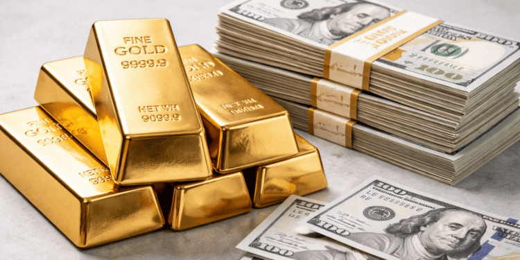 El oro registra su mayor caída mensual desde 2008 ante la fortaleza del dólar y la crisis en Irán