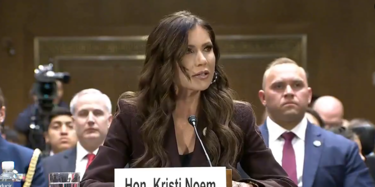 Fin de la era Kristi Noem: Trump nomina al senador Markwayne Mullin