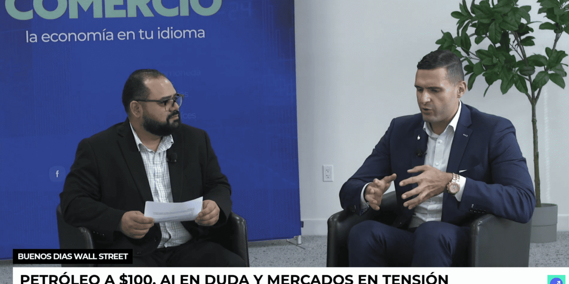 Jose Torres: Petróleo a $100, AI en duda y mercados en tensión
