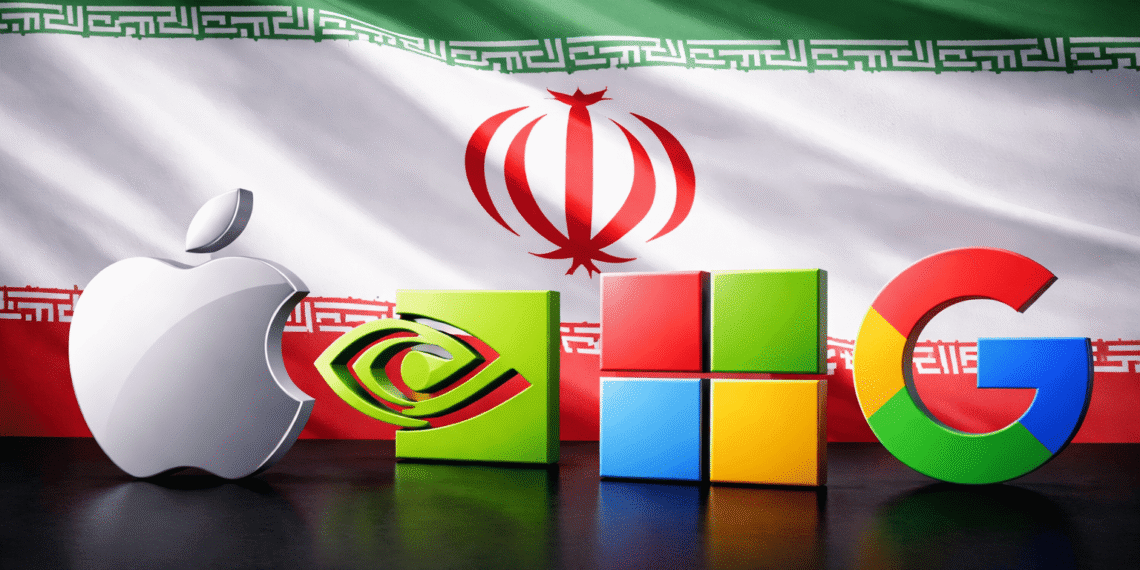 Irán amenaza con la destrucción de Nvidia, Apple y otros 16 gigantes tecnológicos en Oriente Medio