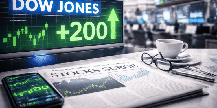 El Dow Jones repunta 200 puntos ante la esperanza de un cese al fuego en Oriente Medio