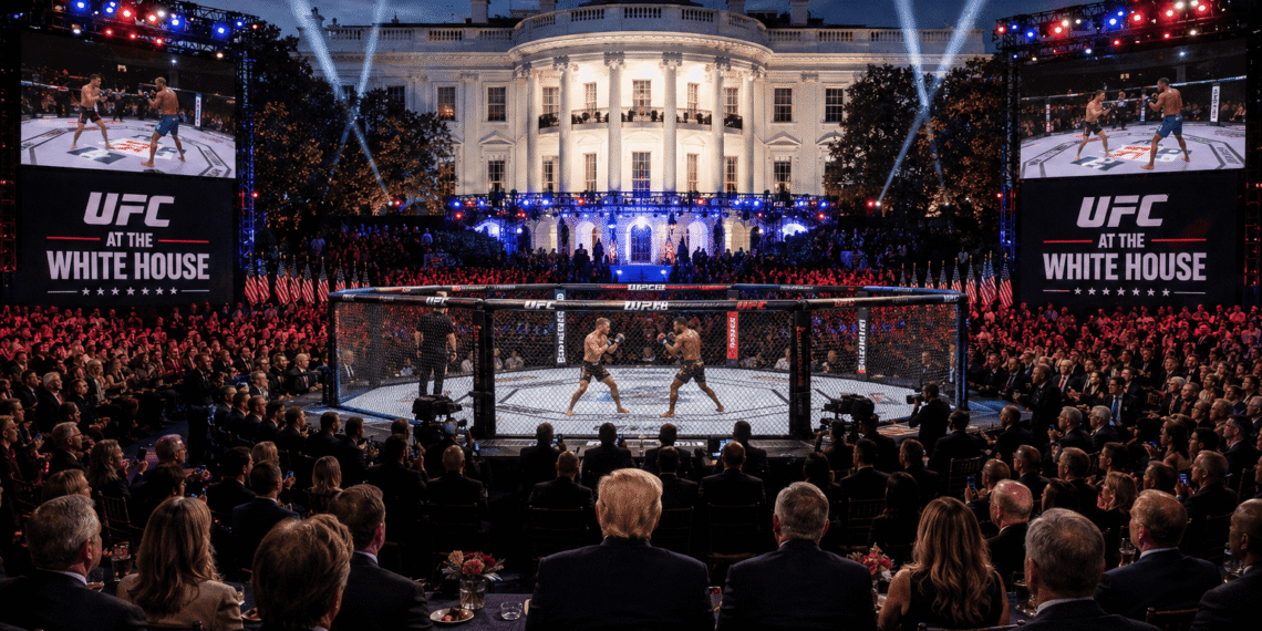 La pelea de UFC organizada por Trump en la Casa Blanca desata una batalla por entradas