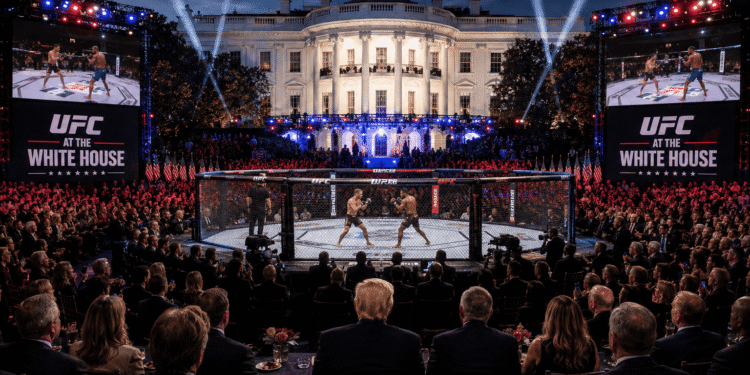 La pelea de UFC organizada por Trump en la Casa Blanca desata una batalla por entradas