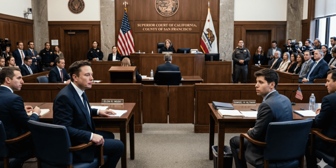 Elon Musk se ausentó del juicio contra OpenAI mientras estuvo con Trump en China