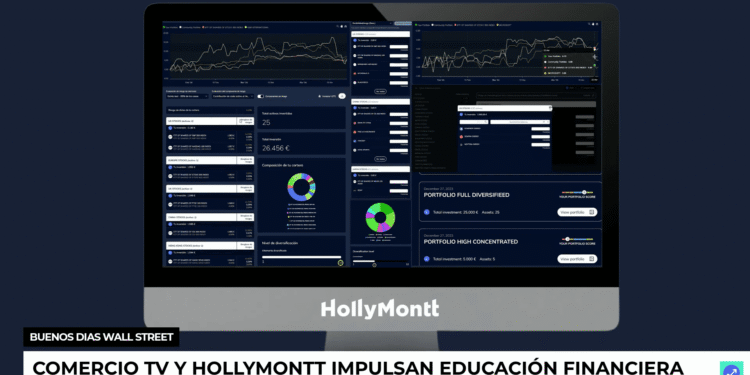 Comercio TV y HollyMontt lanzan alianza educativa para acercar las inversiones a la comunidad hispana