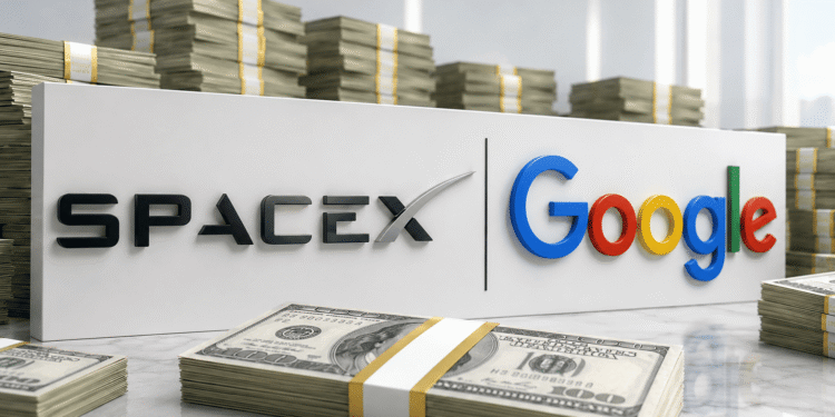 Google pagará $920 millones al mes a SpaceX en un acuerdo histórico