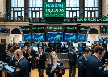 Wall Street apunta a cerrar un trimestre histórico impulsado por el repunte del Nasdaq