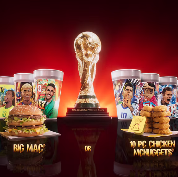 McDonald’s apuesta por la fiebre mundialista con menús temáticos: Aquí te contamos las novedades