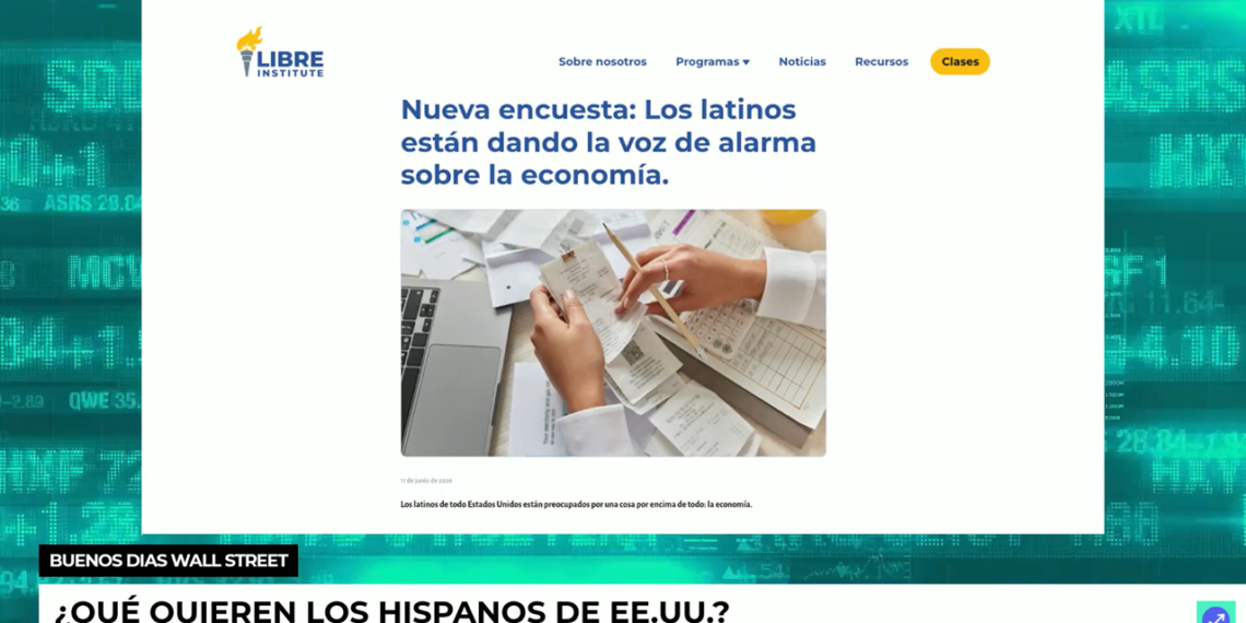 Hispanos priorizan economía y oportunidades: Encuesta revela un llamado de atención para Washington