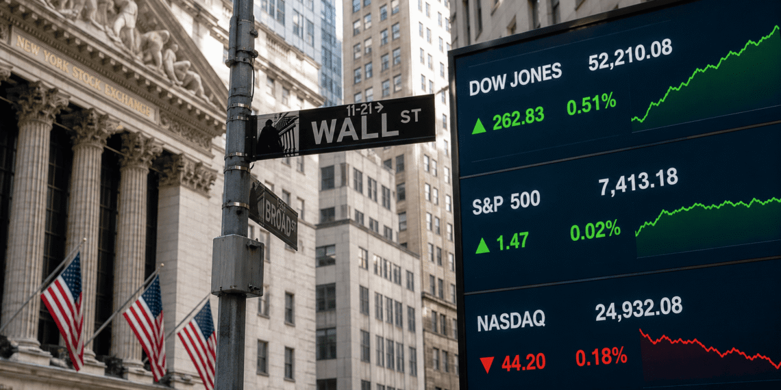 El Dow Jones gana más de 250 puntos mientras cae el petróleo