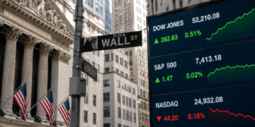El Dow Jones gana más de 250 puntos mientras cae el petróleo