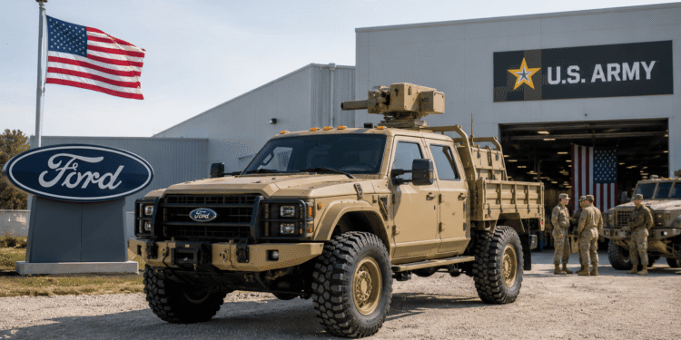 Ford entra en la carrera por el próximo camión militar de EE. UU.